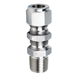 Alloy 20 Bulkhead Male Connector Tube Fittings