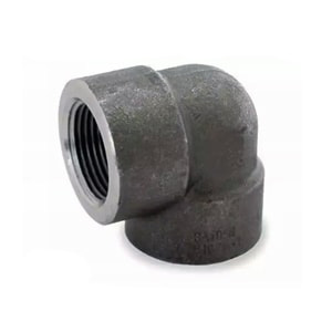 Alloy Steel ASTM A182 F1 90° Threaded Elbow