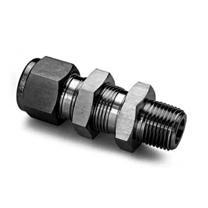 Alloy Steel F11 Bulkhead Male Connector Tube Fittings