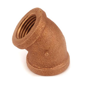 Copper Nickel 90/10 45° Threaded Elbow