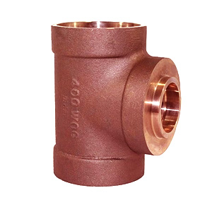 ASTM B467 Copper Nickel 90/10 Socket Weld Tee