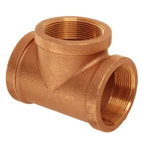 Copper Nickel 90/10 Threaded Equal Tee