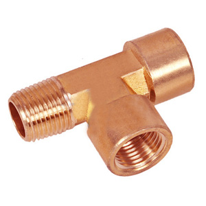 ASTM B122 Cupro Nickel 90/10 Female Run Tee Tube Fittings