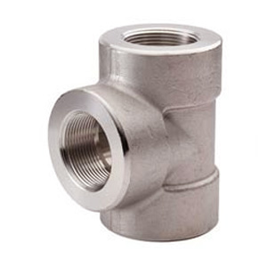 Hastelloy Alloy C22 Threaded Equal Tee