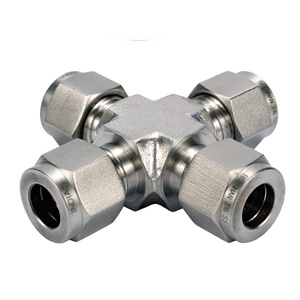 ASTM B366 Hastelloy C22 Union Cross Tube Fittings