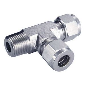 ASTM B366 Monel 400 Male Run Tee Tube Fittings