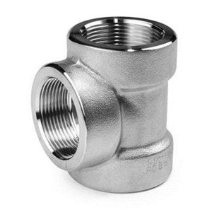 Stainless Steel 304 Threaded Equal Tee