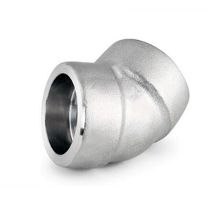 ASTM B381 Titanium Alloy Gr. 2 45° Socket Weld Elbow