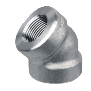 Titanium Alloy Gr.2 45° Threaded Elbow