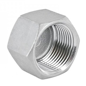 Titanium Alloy Gr.2 Threaded Pipe End Cap